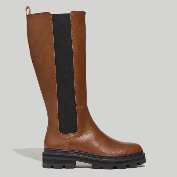 Madewell Lugsole Brown Boots - Picture 2 of 4